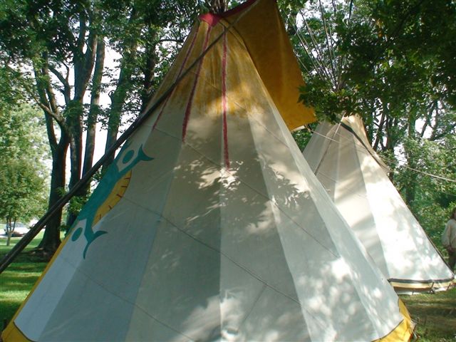 Native American tent